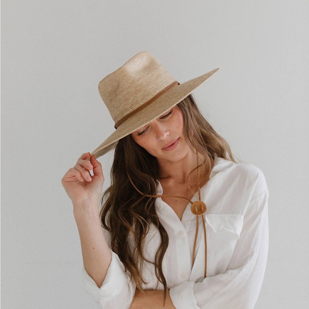 Gigi Pip River Guatemalan Palm Hat